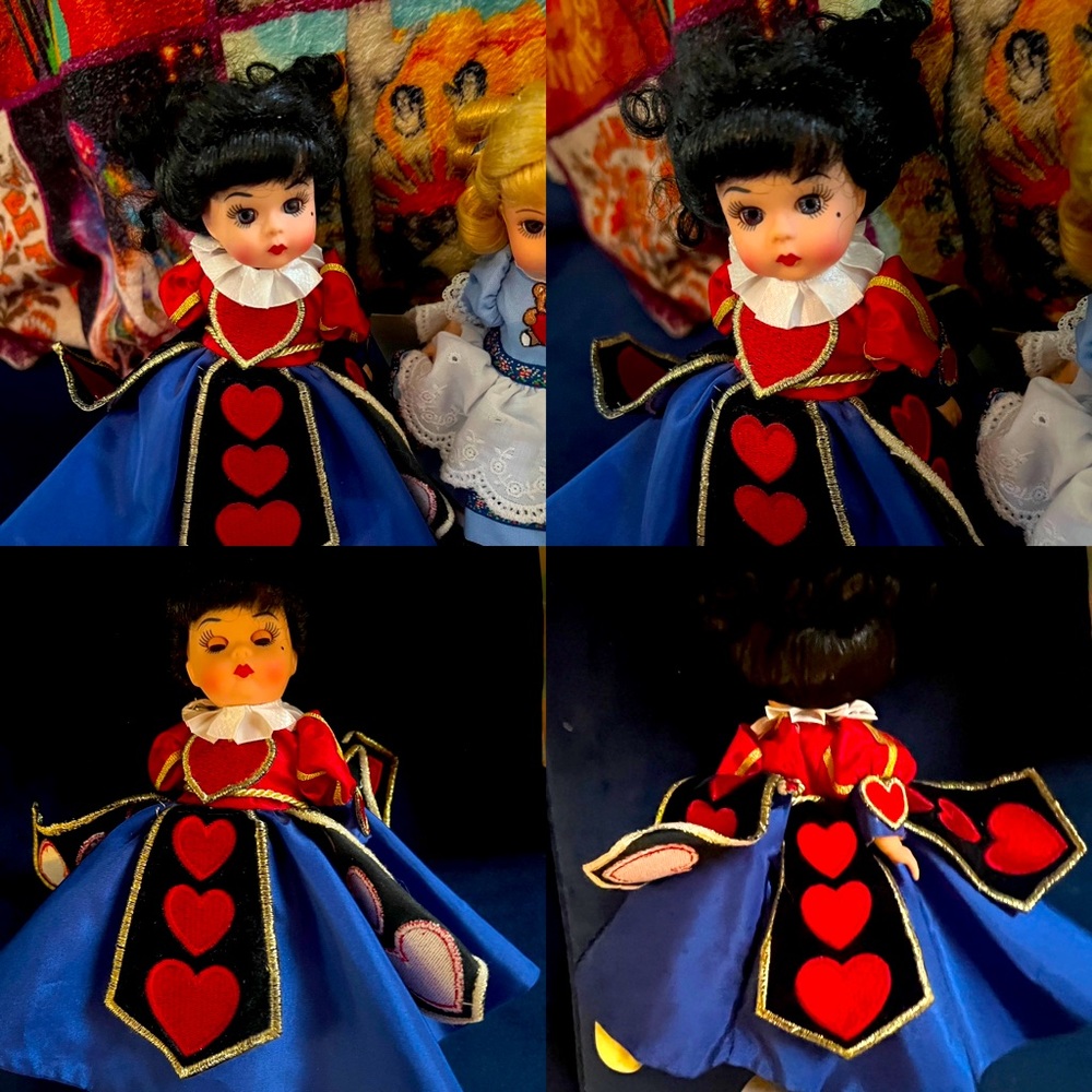🔥NIB NWOB VINTAGE MADAME ALEXANDER QUEEN OF HEARTS